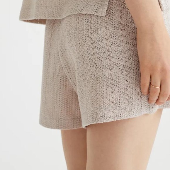H&M Knit Shorts In A Soft Viscose Blend With Drawstring Elastic At Waist Size M - Picture 2 of 8